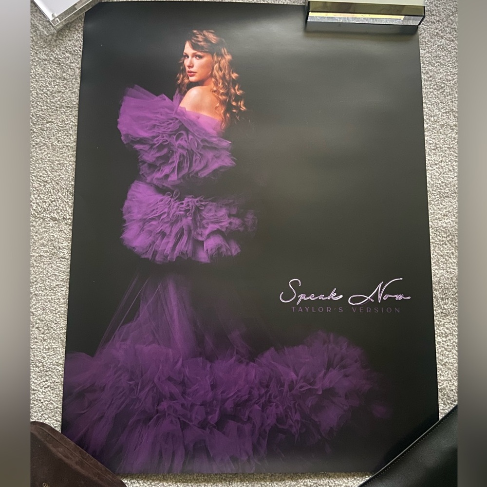 Speak Now (Taylor’s Version) Spotify Fan’s First Poster